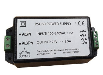 PSU60 230VAC – 24VDC Power Supply