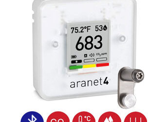 Aranet4 HOME Sensor & Free Anti Theft Wall Bracket